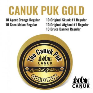 The Limited Edition Canuk Puk Gold