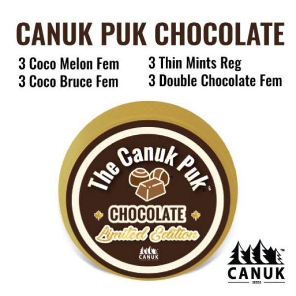 The Limited Edition Canuk Puk Chocolate